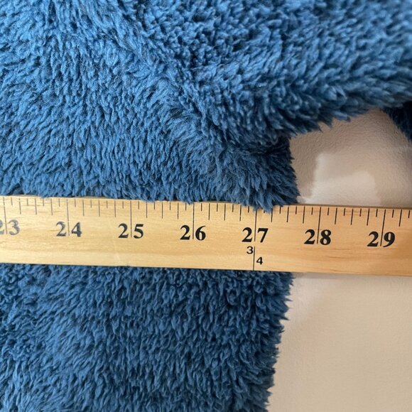 LL Bean Men’s Hi-Pile Fleece Jacket Full-Zip Pockets Polyester Size XXL Blue - Picture 8 of 12